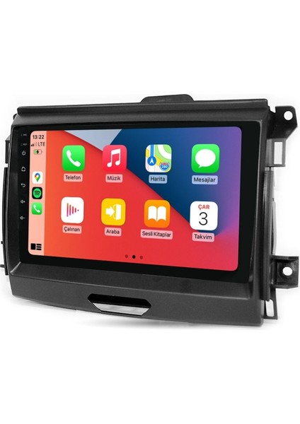 E100779 Ford Ranger 2014 2020 6 GB Ram 64 GB Hafıza Carplay Android Multimedya Teyp