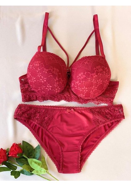 2040 Dolgulu Destekli Sütyen Takımı