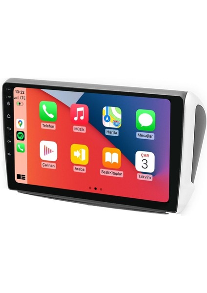 E100785 Peugeout 208 2008 2014 2018 6 GB Ram 64 GB Hafıza Carplay Android Multimedya Teyp