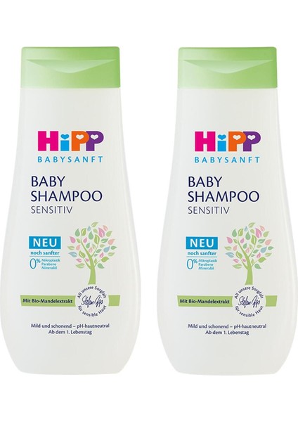 Hipp Babysanft Bebek Şampuanı 200 ml 2 Adet
