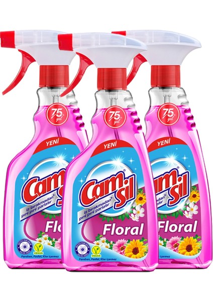 Floral 500 ml x 3 Adet