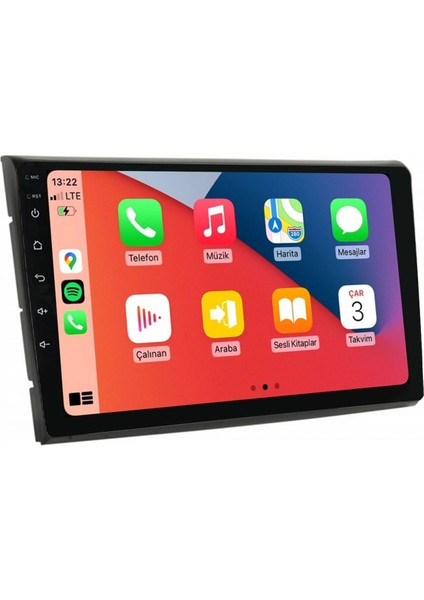 Q101772 Fiat Bravo 2007-2013 6 GB Ram 64 GB Hafıza QLED Ekran Carplay Android Multimedya Teyp