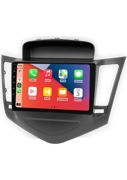 Q101783 Chevrolet Cruze 2009-2014 6 GB Ram 64 GB Hafıza QLED Ekran Carplay Android Multimedya Teyp
