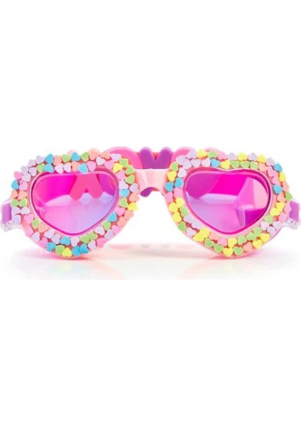 Be Mine Pastel Heart Shape Çocuk Deniz ve Havuz Gözlüğü (3+ Yaş)