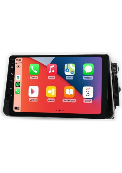 Q101771 Nissan Micra 2017-2020 6 GB Ram 64 GB Hafıza QLED Ekran Carplay Android Multimedya Teyp