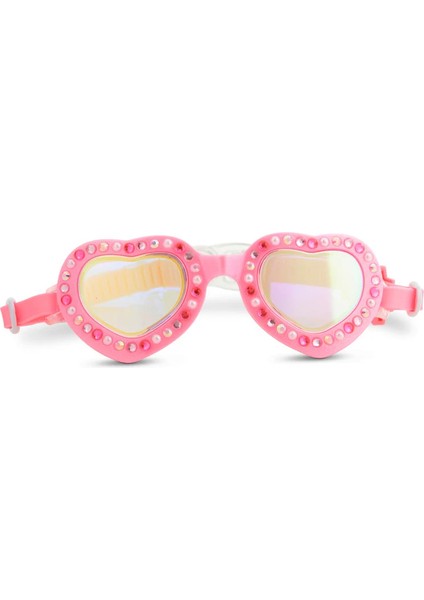 Bow Pink Lace Çocuk Deniz ve Havuz Gözlüğü (3+ Yaş)
