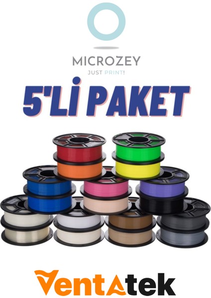 Kampanyalı Pla Pro Max Filament Paketi-5 kg