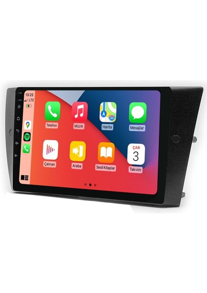 Q101779 Bmw E90 2005-2011 6 GB Ram 64 GB Hafıza QLED Ekran Carplay Android Multimedya Teyp