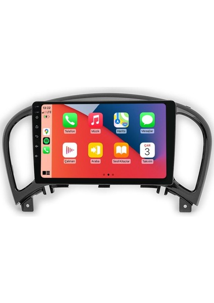 Q101770 Nissan Juke 2004 2018 6 GB Ram 64 GB Hafıza QLED Ekran Carplay Android Multimedya Teyp