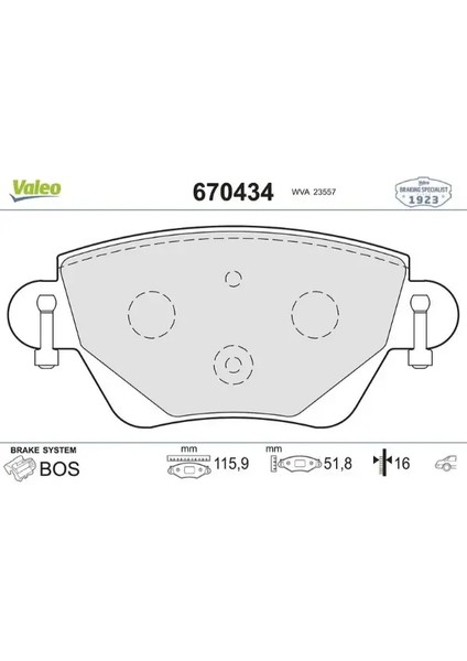 ARKA FREN BALATASI MONDEO 3 0004 JAGUAR X TYPE S TYPE XJ TYPE 0309