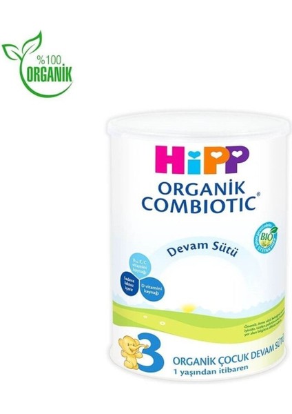 Hipp 3 Organik Combiotic Devam Sütü 350 gr
