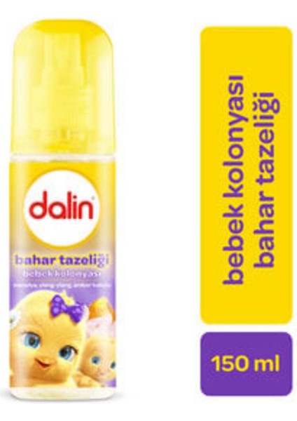 Dalin Bahar Tazeliği Bebek Kolonyası 150 ml ( 5 Adet )