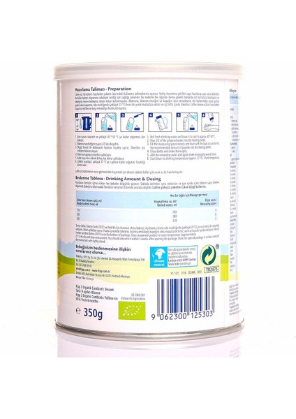 Hipp 2 Organik Combiotic Devam Sütü 350 gr 6-12 Ay No Color 2