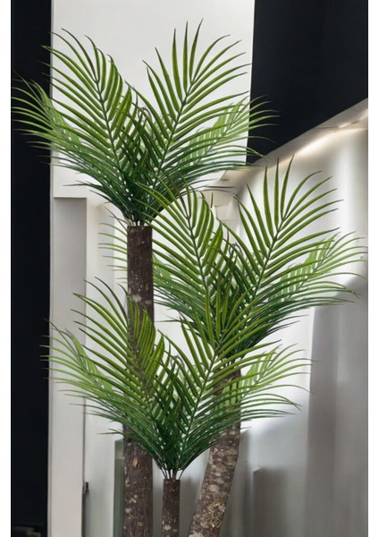 Yapay Palmiye Ağacı 3 Dal 130 cm 27 Yaprak