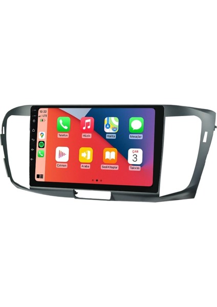 E100775 Honda Accord 2008 2012 6 GB Ram 64 GB Hafıza Carplay Android Multimedya Teyp