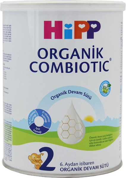 Hipp 2 Organik Combiotic Devam Sütü 350 gr