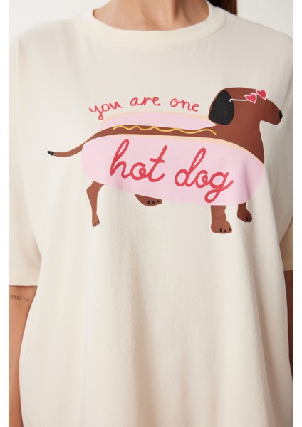 Baskılı Pamuklu Örme T-Shirt indirimleri
