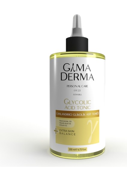 Canlandırıcı Glikolik Asit Tonik 200 ml