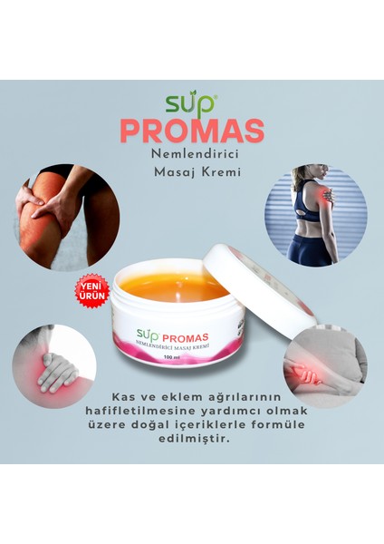 Promas Bitkisel Masaj Kremi – 100 ml fiyatları