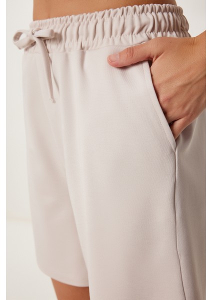 Polo Yaka Basic Örme Şort Takım