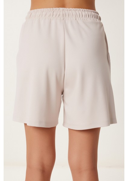 Polo Yaka Basic Örme Şort Takım