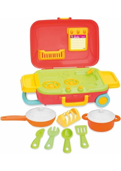 03478 Barbıe Mutfak Set Bavulum