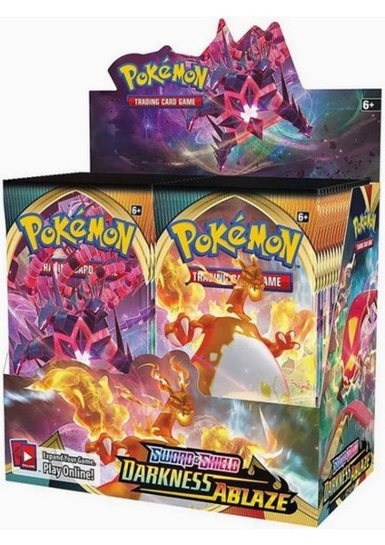 Pokemon Oyun Kartı Tcg Sword&shield Darkness Ablaze Lisanssız Booster Pack - 1 Paket (10 Kart) modelleri