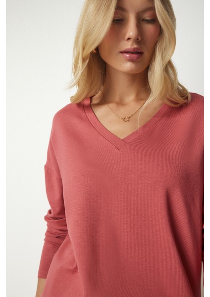 V Yaka Triko Bluz fiyatları