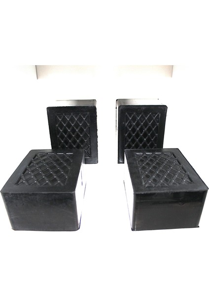 Kauçuk Lift Takozu 160*120*80MM (4'lü Set)