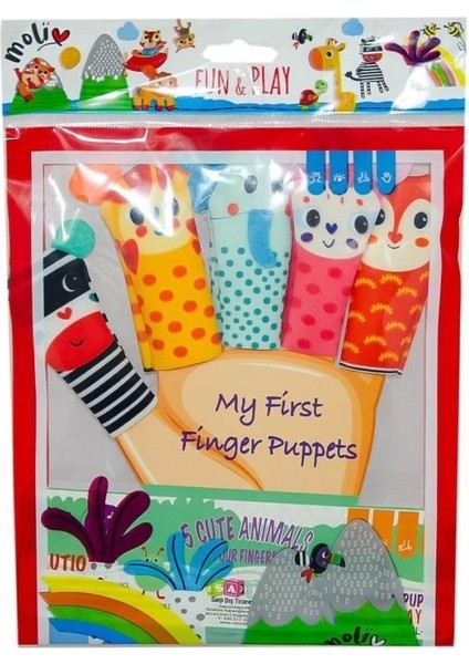 Bfs Nessiworld MOL-108 Hayvan Parmak Kukla -Asya Oyuncak