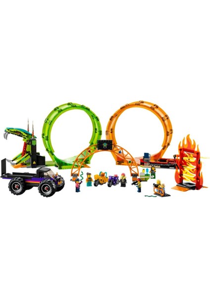 60339 LEGO City - Çift Çemberli Gösteri Arenası 598 Parça +7 Yaş fiyatları