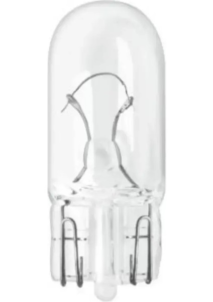 Ampul 12V 5W Buyuk Dıpsız Park T10 (10 Adet)