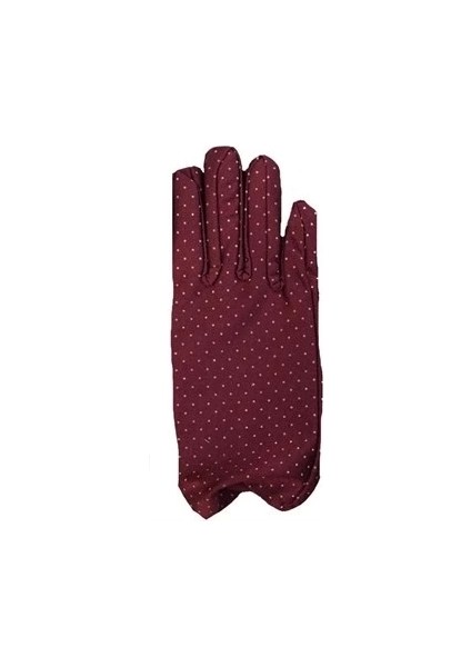 Bfs Nessiworld Bordo Renk Puanlı Çocuk Eldiveni