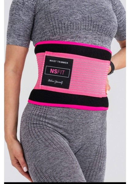 Pembe Ns Fit Termal Sauna Bel Korsesi Termal Kemer Pembe Renk. Bel Inceltici Korse. Doğum Sonrası K