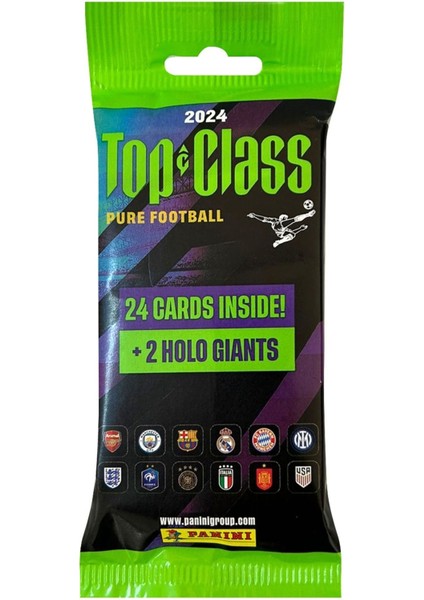 Fifa Top Class 2024 Fat Pack Futbolcu Kartları + 2 Paket (48 Adet Kart + 4 Holo Giants Kart)