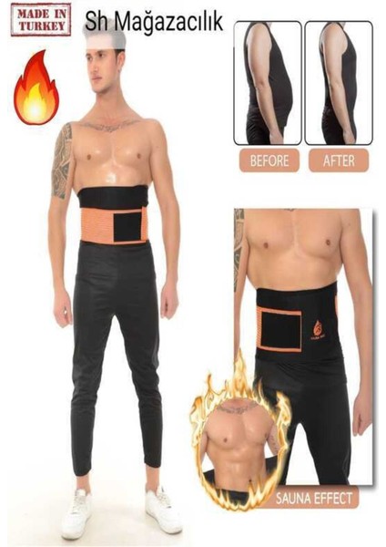 Dokuma Unisex Termal Bel Korse %100 Sauna Terleme Kemeri Bel ve Göbek Bölgesinde Etkili Siyah Tr Ne fiyatları