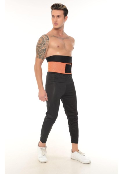 Dokuma Unisex Termal Bel Korse %100 Sauna Terleme Kemeri Bel ve Göbek Bölgesinde Etkili Siyah Tr Ne fırsatları