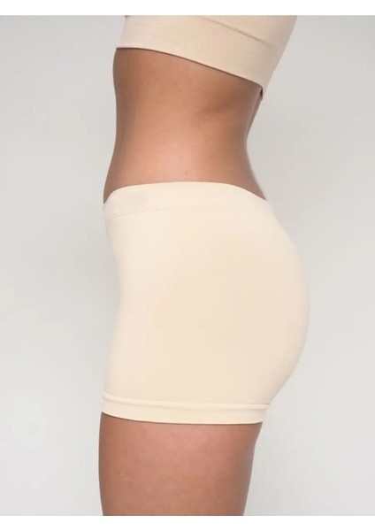 Bej Moncorno Model Premium Seamles Toparlayıcı Iz Yapmayan Boxer Spor Korse Ten RENK03 Slip Tr Type fırsatları