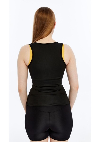 Elde Yıkama Yapınız Premium Spor Sauna Atlet Bel Kemer Karın Korse Kadın Erkek Siyah Slip Siyah Ort
