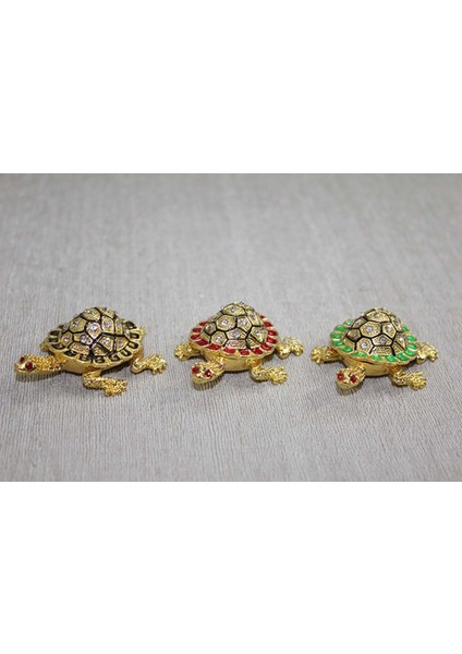 Sıvaroskı Minik Kaplumbağa Figürü 6,5 cm