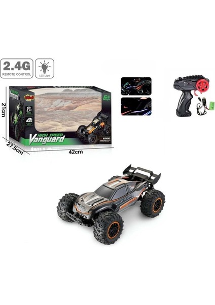 Kumandalı 40 cm Dev Off-Road Araba 15KM/H Hızlı, Şarjlı, 2.4ghz Rc Arazi Aracı 9010-6F modelleri