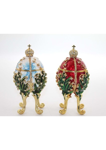 Sıvaroskı Taşlı Tekli Yumurta 13*6 cm