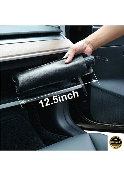 Hyundai I20 Universal Araç Içi Ön Cam Katlanabilir Şemsiye Güneşlik Siyah