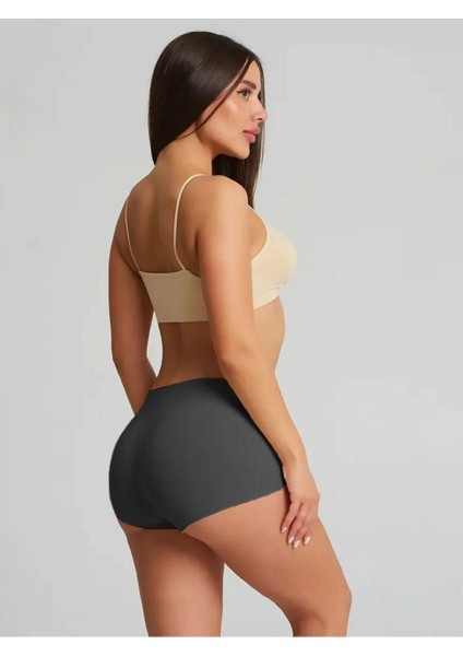 Gri Moncorno Model Premium Seamles Toparlayıcı Iz Yapmayan Boxer Spor Korse Koyu Gri RENK03 Type 1 modelleri