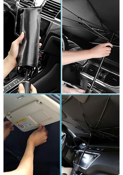 Oto Ön Cam Şemsiyeli Güneşlik Araba Camı Araç Içi Güneşliği Golf Polo Passat Tiguan Caddy Jetta fiyatları