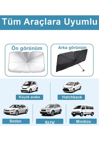 Oto Ön Cam Şemsiyeli Güneşlik Araba Camı Araç Içi Güneşliği Golf Polo Passat Tiguan Caddy Jetta indirimleri