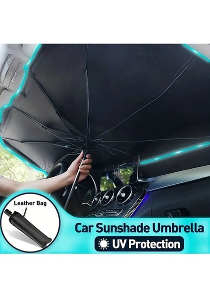 Katlanabilir Araba Güneşlik Şemsiyesi - Ön Cam Isı Yalıtımı Tüm Araçlar Için Uygundur modelleri