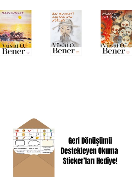 Manzumeler + Bay Muannit Sahtegi'nin Notları + Mızıkalı Yürüyüş + Okuma Sticker'ları