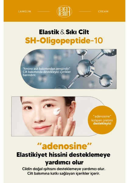 Yenileyici ve Besleyici Egf Yüz Bakım Kremi Lamelin Pure Cream 50 ml fiyatları