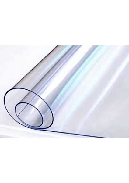 1.2 mm Kalinlik 100 cm En Şeffaf Kalın Pvs Masa Koruyucu Mika Masa Örtüsü indirimleri